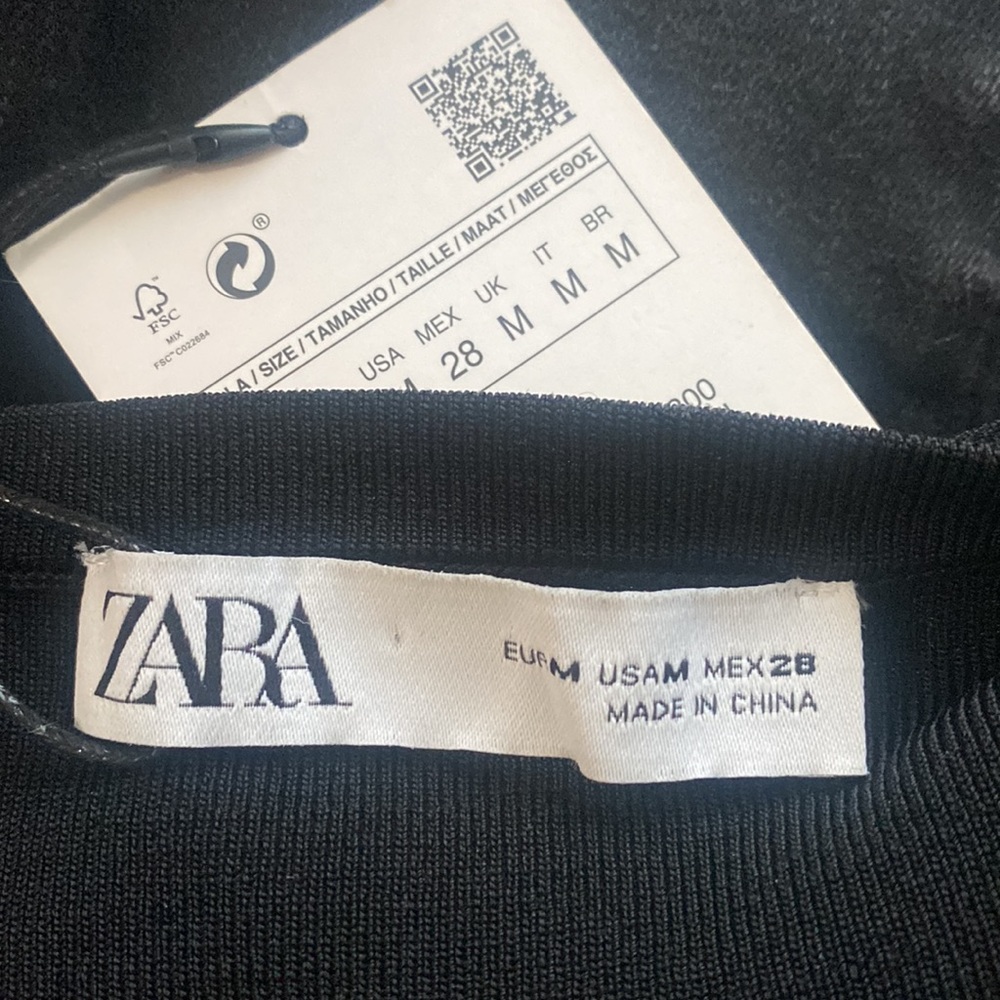 Zara Cinched Drawstring Top - Picture 9 of 10
